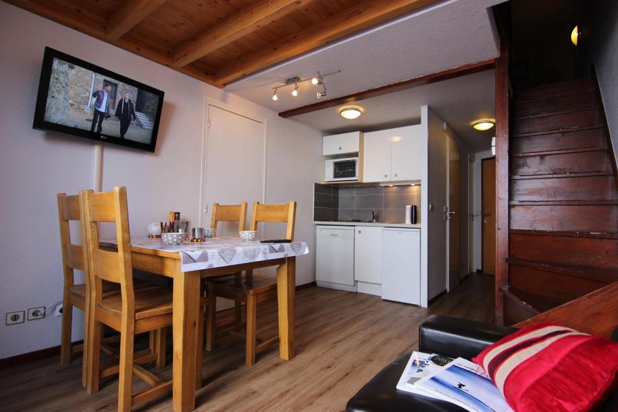 Vakantie in de bergen Appartement duplex 2 kamers 4 personen (566) - Résidence du Silveralp - Val Thorens - Woonkamer