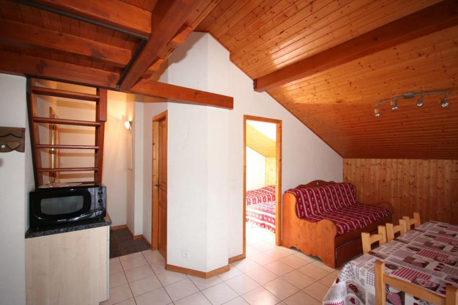 Vakantie in de bergen Appartement 3 kamers mezzanine 7 personen (7) - Résidence Echo des Montagnes - Châtel - Woonkamer