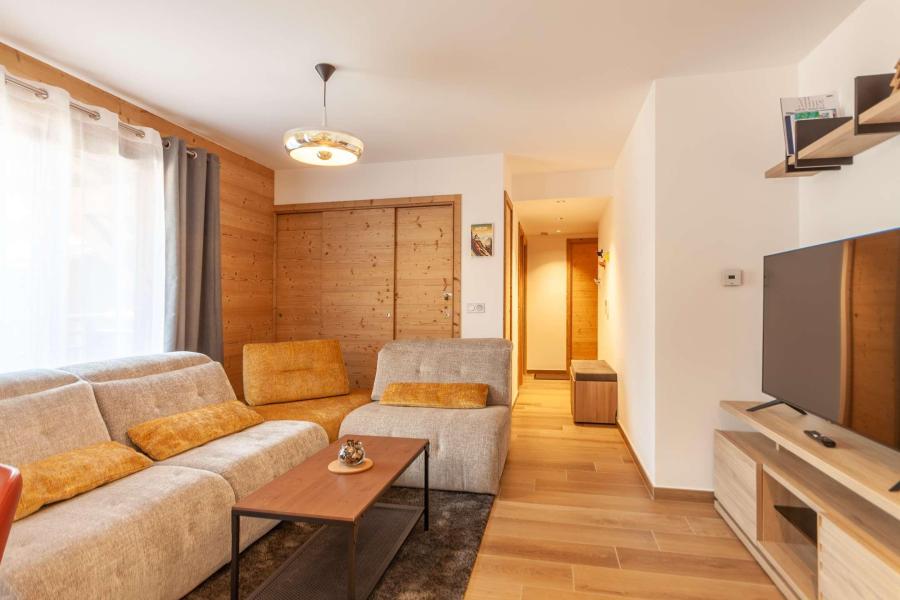 Holiday in mountain resort 4 room apartment cabin 8 people (B202) - Résidence Echo du Pleney - Morzine - Living room