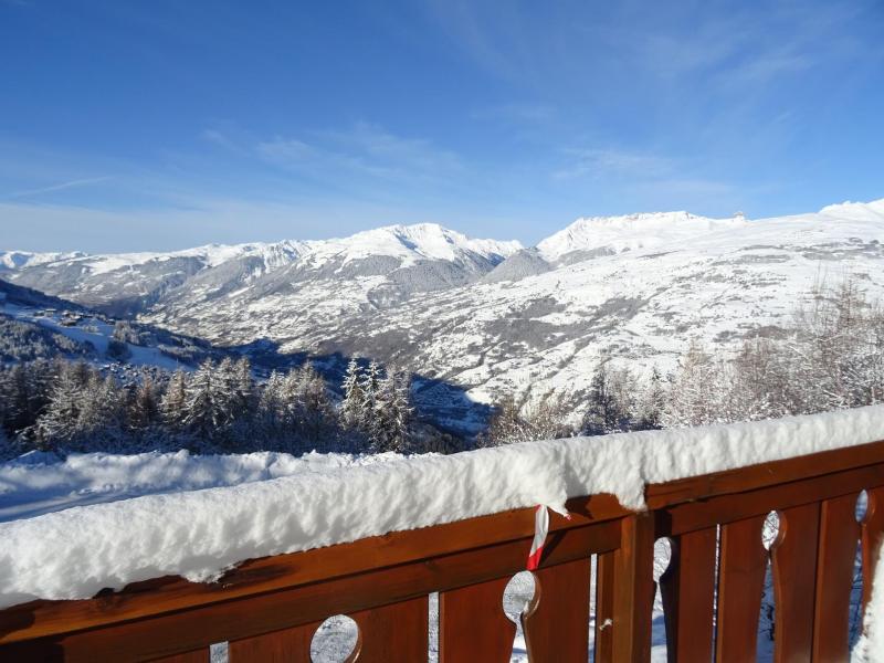 Holiday in mountain resort 3 room apartment 8 people - Résidence Edelweiss - Peisey-Vallandry - Balcony