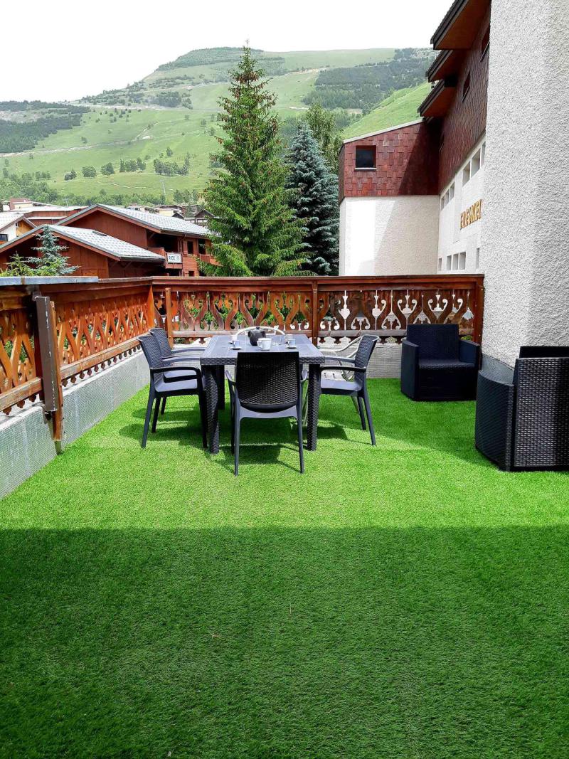 Skiverleih 3-Zimmer-Appartment für 6 Personen (32) - Résidence Edelweiss - Les 2 Alpes - Draußen im Sommer