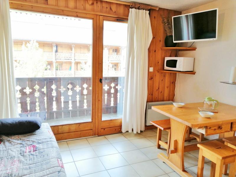 Urlaub in den Bergen Studio Schlafnische 4 Personen (38) - Résidence Edelweiss - Morillon - Wohnzimmer