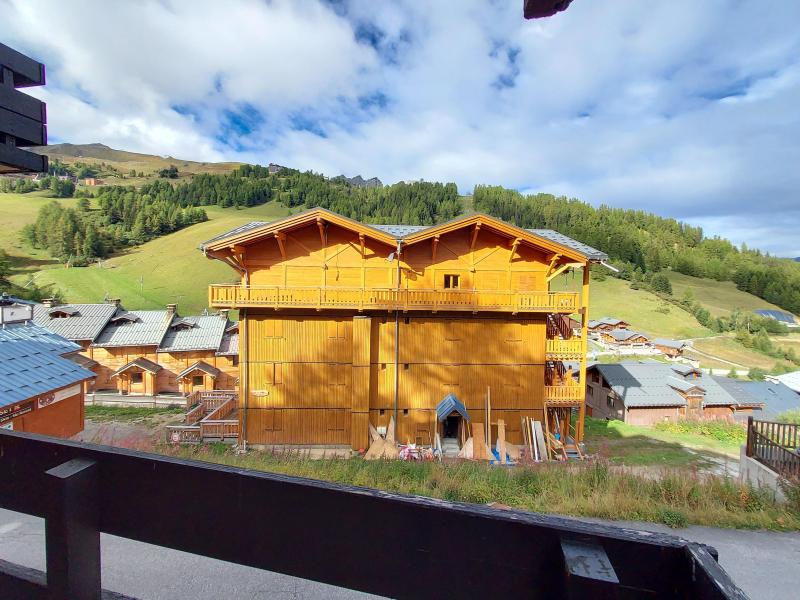 Vakantie in de bergen Studio 4 personen (520) - Résidence Ellebore - La Plagne - Terras