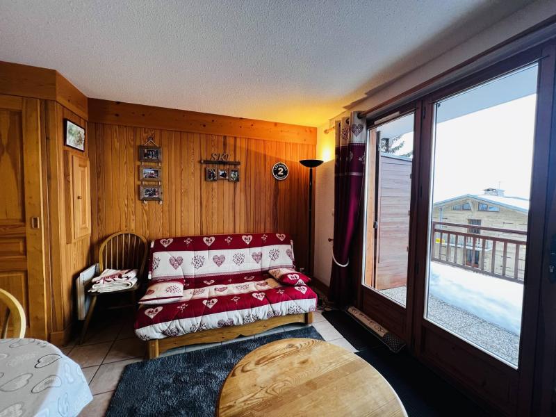 Holiday in mountain resort 2 room apartment cabin 6 people (EPIL03) - Résidence Epilobe - Les Saisies - Living room