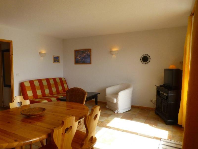 Holiday in mountain resort 3 room apartment 7 people (3302) - Résidence Epilobes - Peisey-Vallandry - Living room