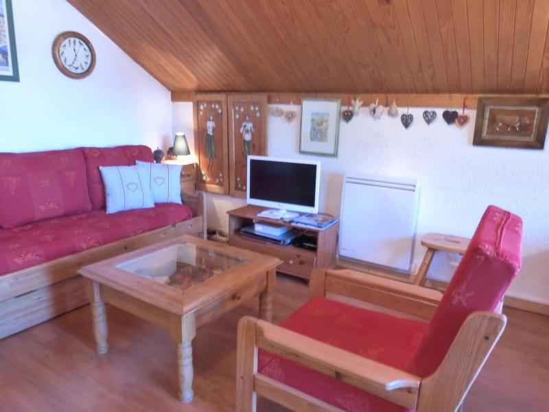 Vakantie in de bergen Appartement 3 kamers 6 personen (29) - Résidence Ermitage - Méribel - Woonkamer