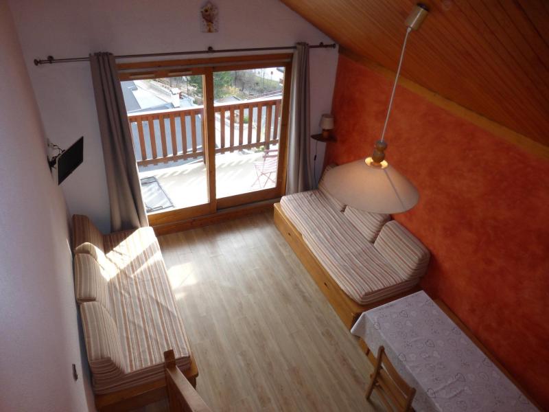 Holiday in mountain resort Studio sleeping corner 4 people (36) - Résidence Ermitage - Méribel - Living room
