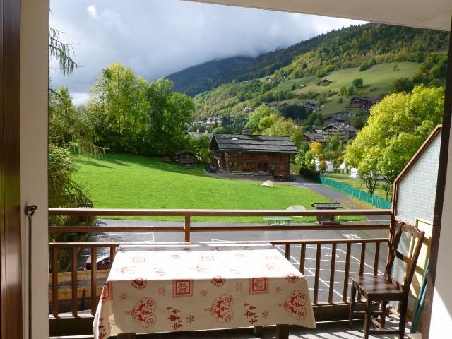 Vacaciones en montaña Estudio para 4 personas (11) - Résidence Escale - Le Grand Bornand - Terraza