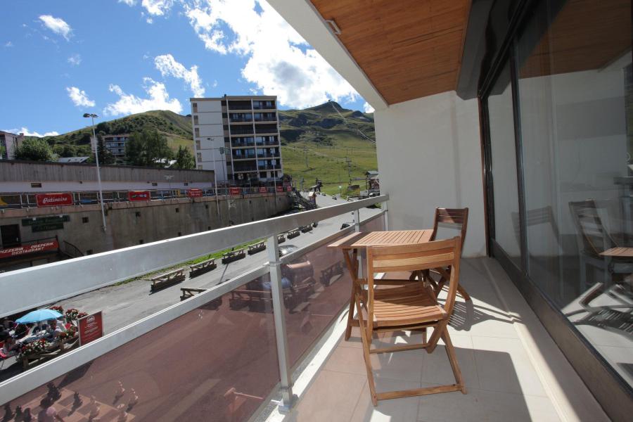 Vacances en montagne Appartement 3 pièces 6 personnes (B107) - Résidence Étendard - La Toussuire - Balcon