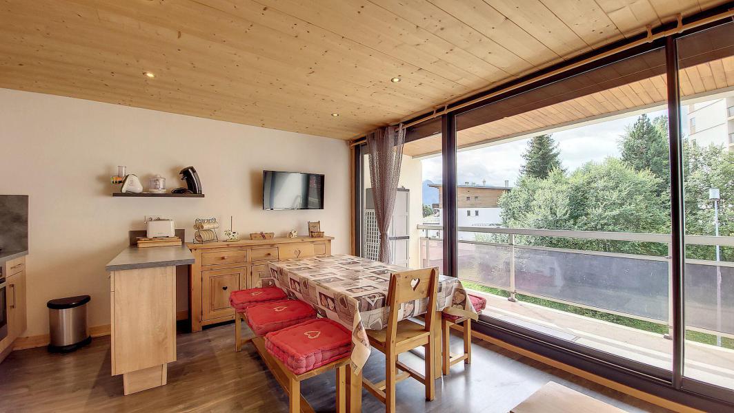 Vacances en montagne Appartement 3 pièces 8 personnes (B116) - Résidence Étendard - La Toussuire - Séjour