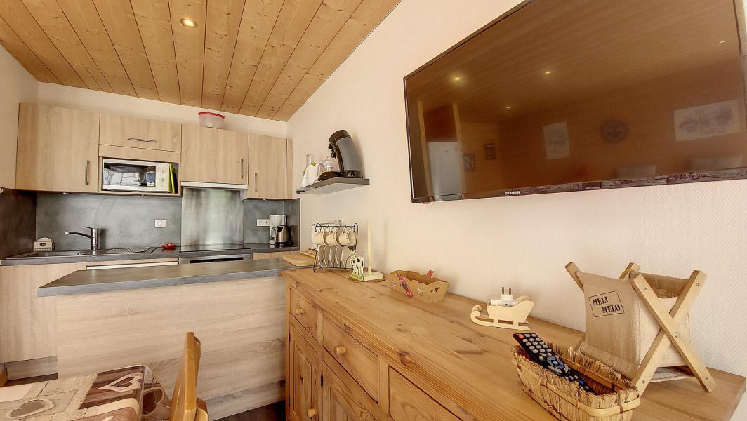 Vacances en montagne Appartement 3 pièces 8 personnes (B116) - Résidence Étendard - La Toussuire - Séjour