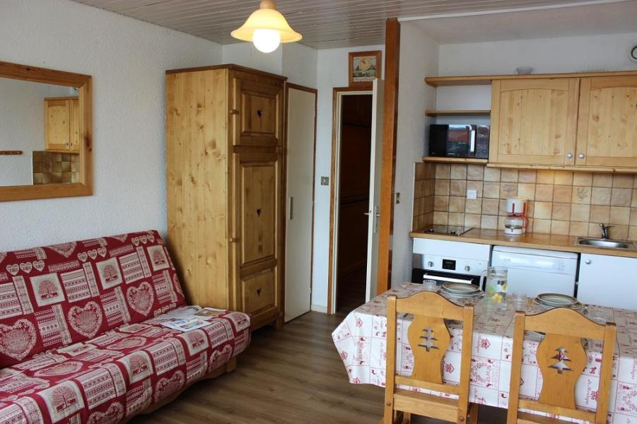 Vakantie in de bergen Studio cabine 4 personen (42) - Résidence Eterlous - Val Thorens - Woonkamer