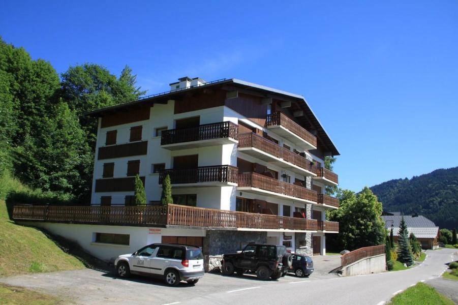 Urlaub in den Bergen 2-Zimmer-Appartment für 5 Personen - Résidence Etoile du Berger - Les Gets - Draußen im Sommer