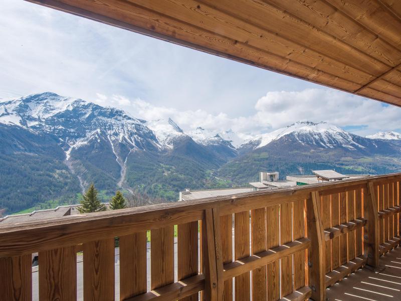 Urlaub in den Bergen 2-Zimmer-Berghütte für 6 Personen (Vue montagne) - Résidence Etoiles d'Orion - Orcières Merlette 1850 - Balkon
