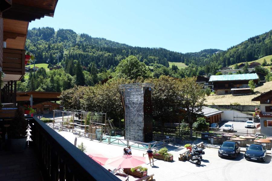 Urlaub in den Bergen 4 Zimmer Maisonettewohnung für 4 Personen (2) - Résidence Flomatines - La Clusaz - Terrasse