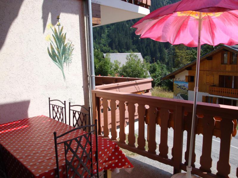 Vacaciones en montaña Apartamento dúplex 3 piezas 4 personas (CHARDON) - Résidence Flor'Alpes - Champagny-en-Vanoise - Terraza