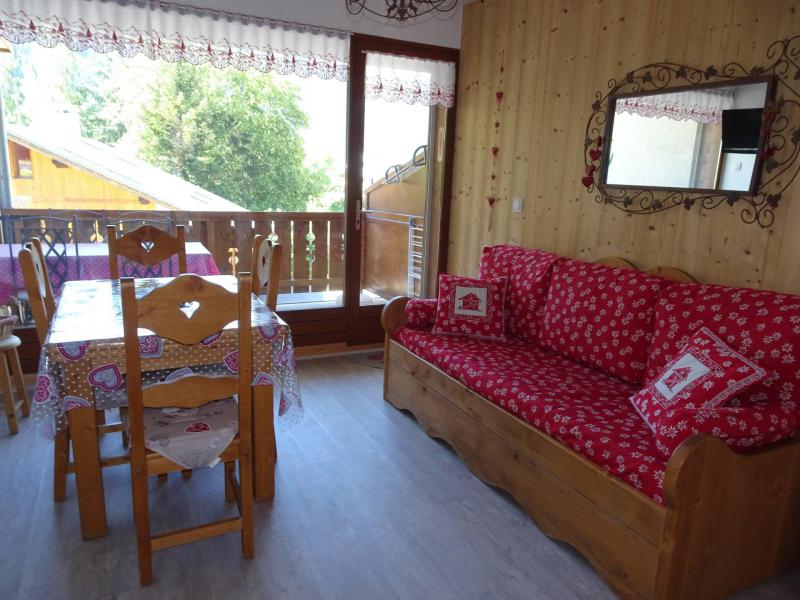 Vakantie in de bergen Appartement duplex 3 kamers 4 personen (CHARDON) - Résidence Flor'Alpes - Champagny-en-Vanoise - Woonkamer