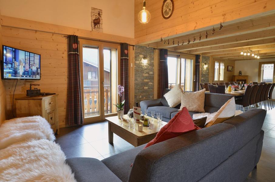 Vacances en montagne Appartement 8 pièces 14 personnes - Résidence Florence - Châtel - Séjour