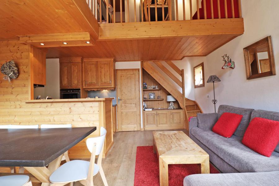 Vacances en montagne Appartement duplex 4 pièces 8 personnes (009) - Résidence Florilège - Méribel-Mottaret - Séjour