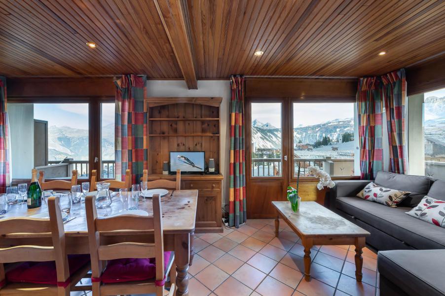 Urlaub in den Bergen 3-Zimmer-Appartment für 4 Personen (417) - Résidence Forêt du Praz - Courchevel - Wohnzimmer