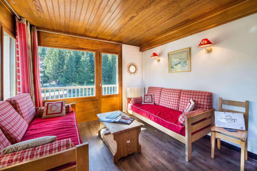 Urlaub in den Bergen 3-Zimmer-Appartment für 5 Personen (616) - Résidence Forêt du Praz - Courchevel - Wohnzimmer