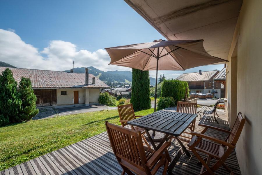 Urlaub in den Bergen 2-Zimmer-Appartment für 6 Personen (60) - Résidence Forge - Les Gets - Terrasse