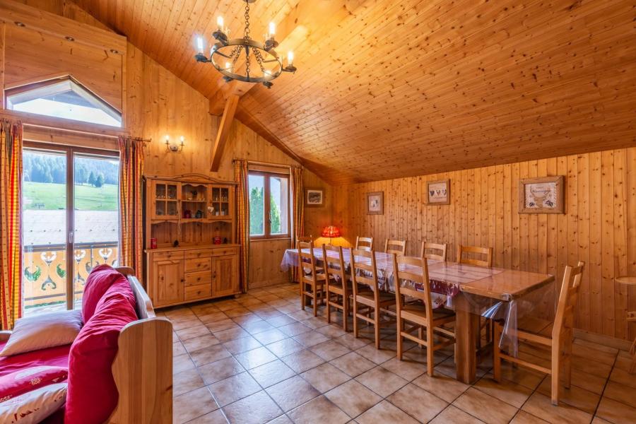 Vacaciones en montaña Apartamento 4 piezas mezzanine para 8 personas (32) - Résidence Forge - Les Gets - Estancia