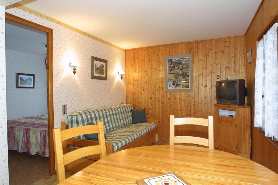 Vakantie in de bergen Appartement 2 kamers 4 personen - Résidence Forge - Les Gets - Woonkamer