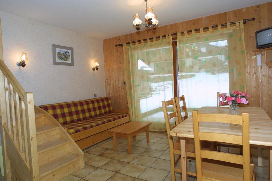 Vakantie in de bergen Appartement 2 kamers mezzanine 6 personen (82) - Résidence Forge - Les Gets - Woonkamer