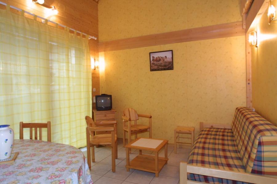 Vakantie in de bergen Appartement 3 kamers mezzanine 6 personen (87) - Résidence Forge - Les Gets - Woonkamer