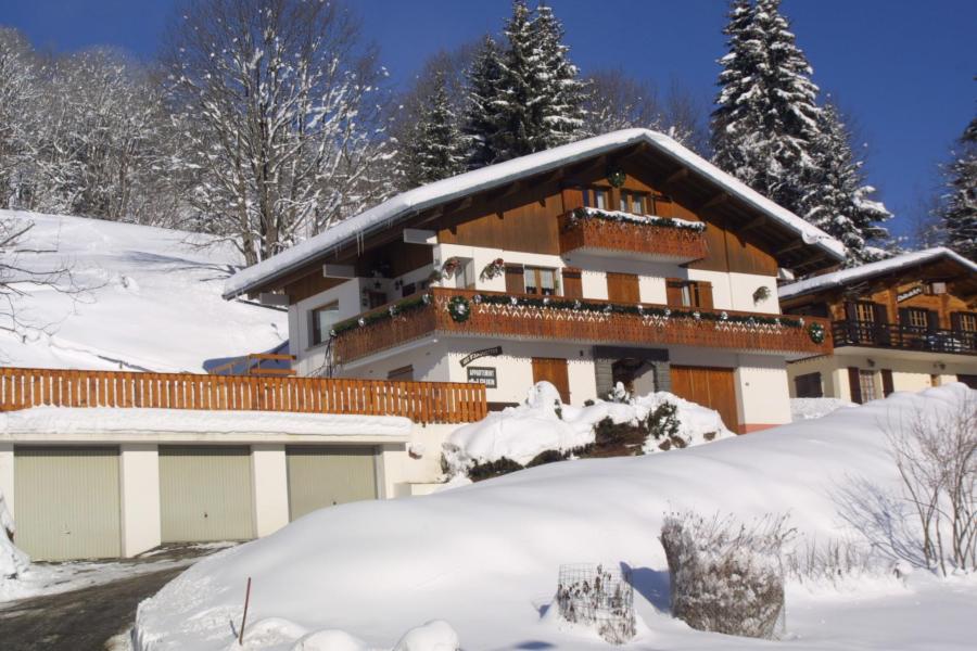 Rent in ski resort Résidence Frachettes - Les Gets - Summer outside