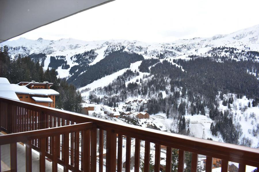 Vacances en montagne Studio 4 personnes (3C) - Résidence Frasse - Méribel - Terrasse