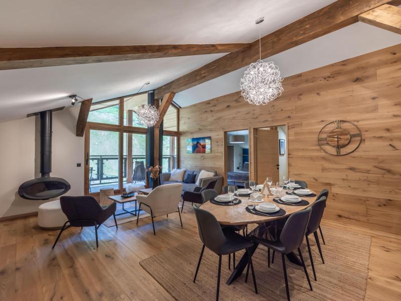 Holiday in mountain resort 4 room apartment cabin 7 people (241) - Résidence Fritillaire - Courchevel - Living room