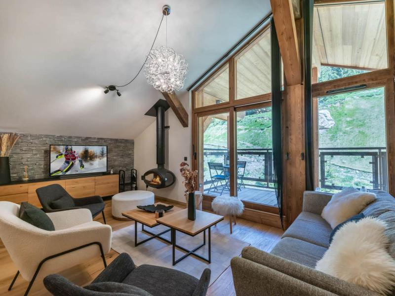 Vacanze in montagna Appartamento 4 stanze con cabina per 7 persone (241) - Résidence Fritillaire - Courchevel - Soggiorno