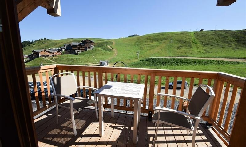 Ski verhuur Appartement 3 kamers 6 personen (58m²-2) - Résidence Front de Neige - MH - La Plagne - Buiten zomer