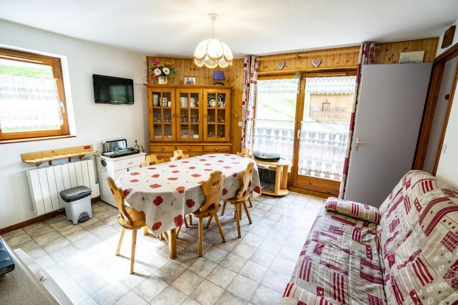 Vakantie in de bergen Appartement 3 kamers 6 personen (17) - Résidence Fuchsia - Châtel - Woonkamer