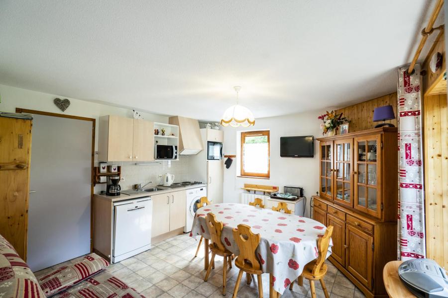 Vakantie in de bergen Appartement 3 kamers 6 personen (17) - Résidence Fuchsia - Châtel - Woonkamer