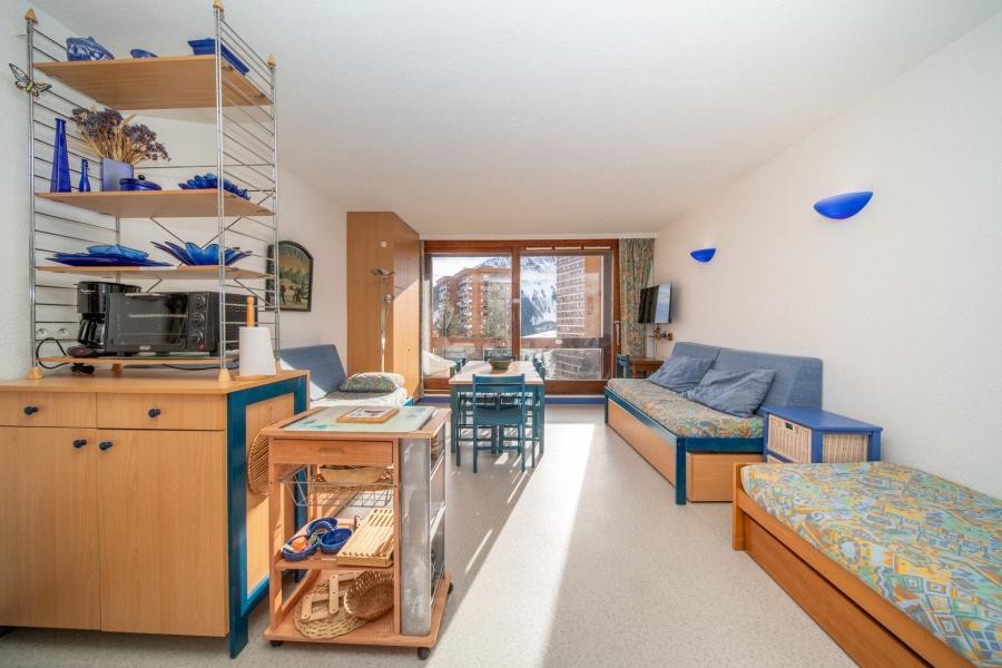 Urlaub in den Bergen Studio Schlafnische 5 Personen (212) - Résidence Galaxie - Le Corbier - Wohnzimmer