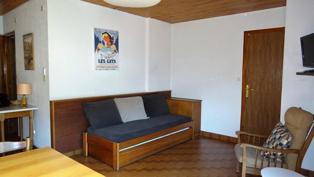 Holiday in mountain resort 2 room apartment 4 people (149) - Résidence Galaxy  - Les Gets - Living room