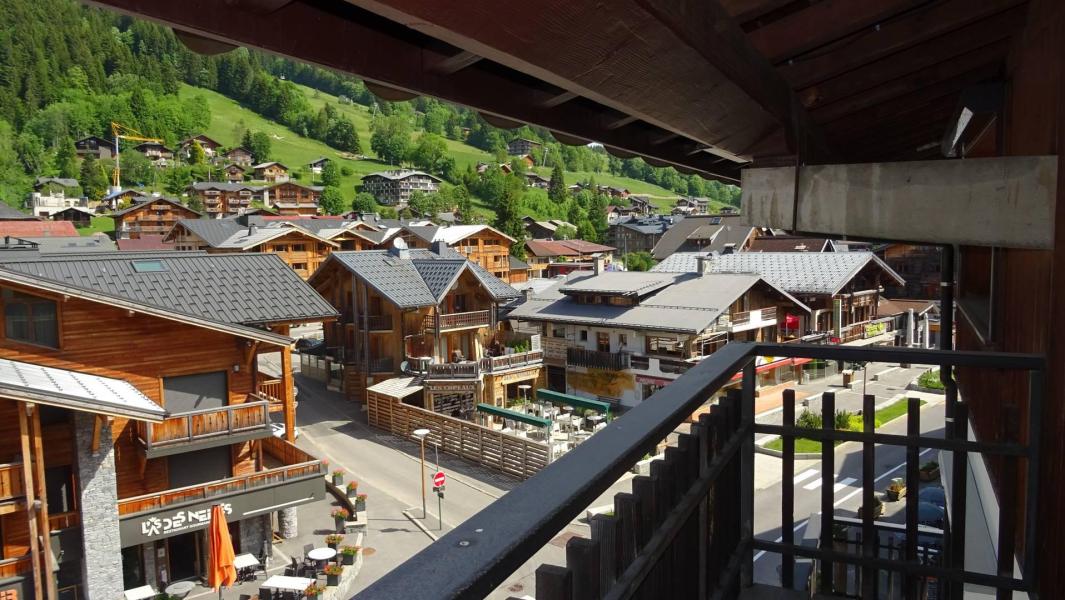 Holiday in mountain resort 2 room apartment 4 people (153) - Résidence Galaxy  - Les Gets - Terrace