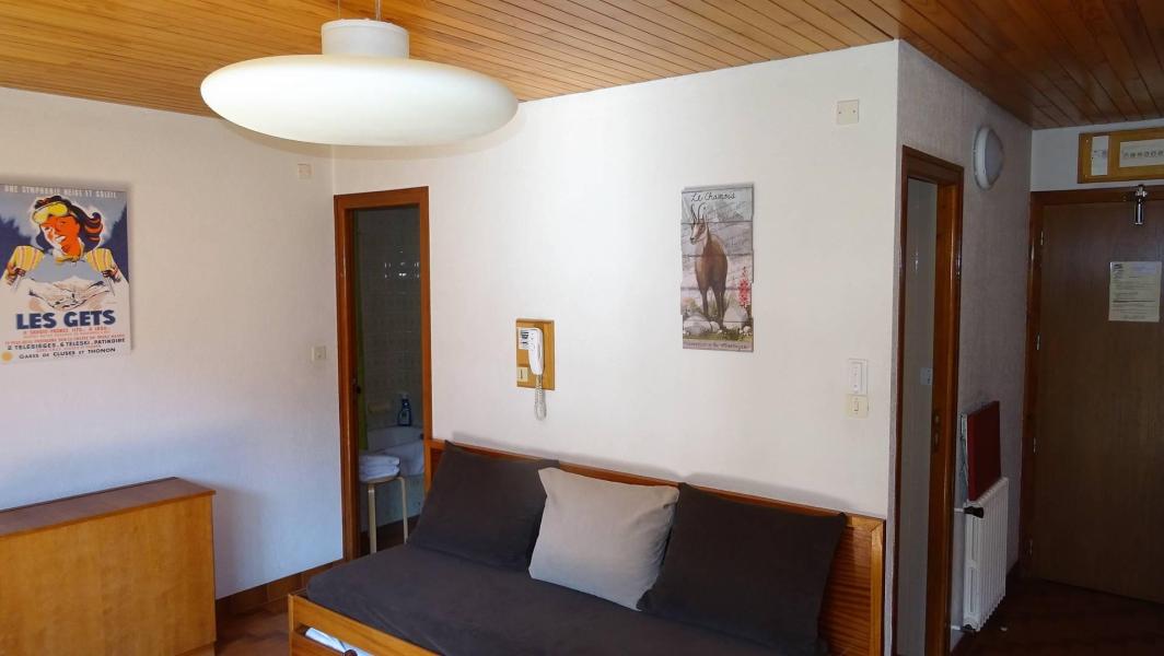 Urlaub in den Bergen 2-Zimmer-Appartment für 4 Personen (202) - Résidence Galaxy  - Les Gets - Wohnzimmer