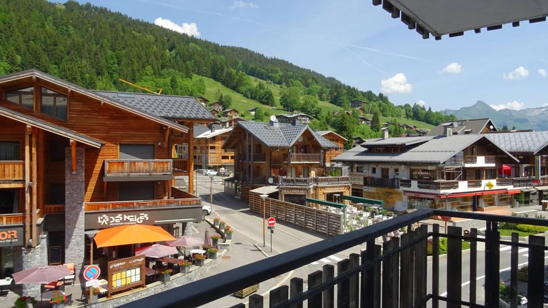 Rent in ski resort 2 room apartment 4 people (146) - Résidence Galaxy  - Les Gets - Summer outside