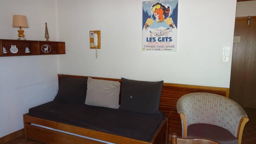 Vacances en montagne Appartement 2 pièces 4 personnes (151) - Résidence Galaxy  - Les Gets - Séjour