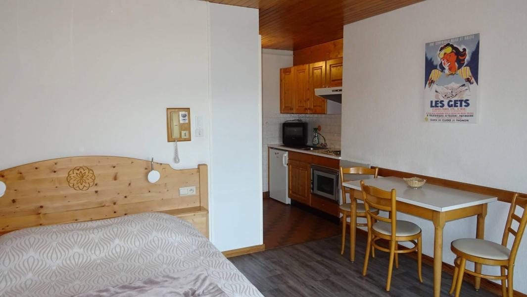 Vacaciones en montaña Estudio para 2 personas (162) - Résidence Galaxy  - Les Gets - Estancia