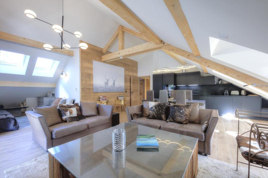 Vacances en montagne Appartement 3 pièces 4 personnes - Résidence Gallery Mont Blanc - Saint Gervais - Séjour
