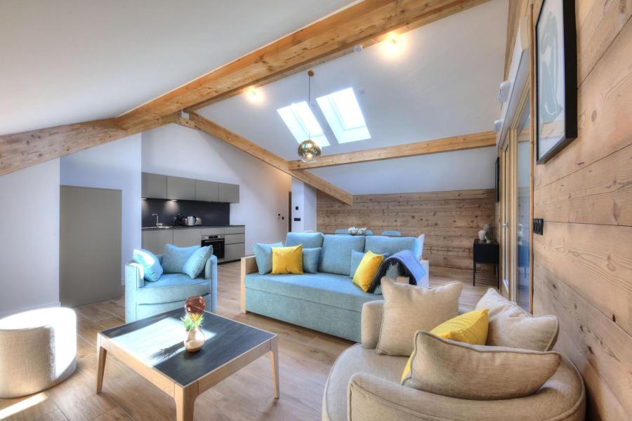 Vacances en montagne Appartement 3 pièces 6 personnes (404) - Résidence Gallery Mont Blanc - Saint Gervais - Séjour