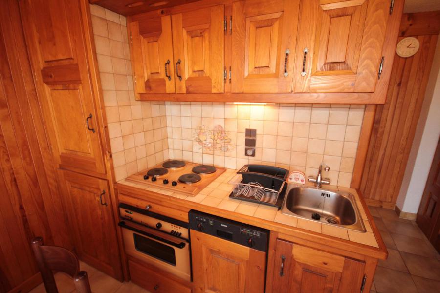 Wakacje w górach Apartament 2 pokojowy 4 osób (003) - Résidence Genevrier - Les Saisies - Aneks kuchenny