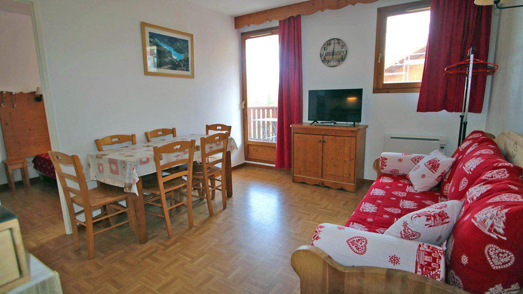 Holiday in mountain resort 3 room apartment 6 people (D26) - Résidence Gentianes - Puy-Saint-Vincent - Living room