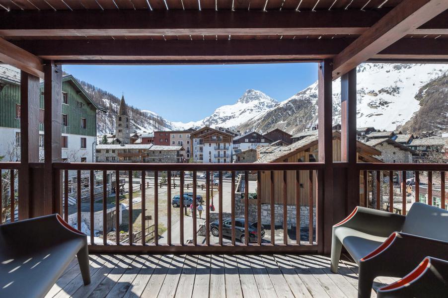 Vacaciones en montaña Apartamento 5 piezas para 8 personas (2) - Résidence Glaciers - Val d'Isère - Balcón