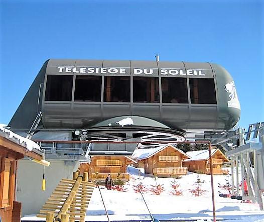 Vakantie in de bergen Résidence Goélia les Chalets de la Toussuire - La Toussuire - Kaart